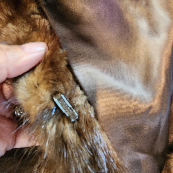 Stunning Dasco brown mink fur coat size 8 - Picture 7 of 15